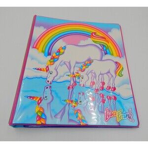Lisa Frank Binder 3 Ring 30 Happy Birthday Markie Celeste Folder Dancing Dolphin